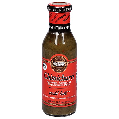 Gaucho Ranch Sauce Chimchrri Hot - 12.5 Oz
