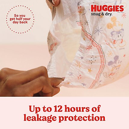Huggies Snug and Dry Size 2 Baby Diapers - 112 Count - Image 2