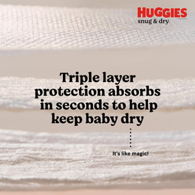 Huggies Snug and Dry Size 2 Baby Diapers - 112 Count - Image 3