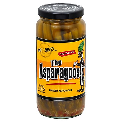 The Asparagoos Hot & Spicy Asparagus - 16 Oz - Image 1