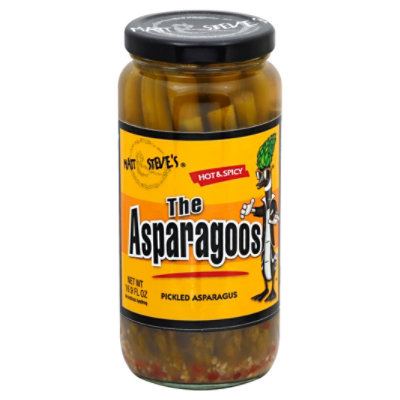 The Asparagoos Hot & Spicy Asparagus - 16 Oz - Image 1