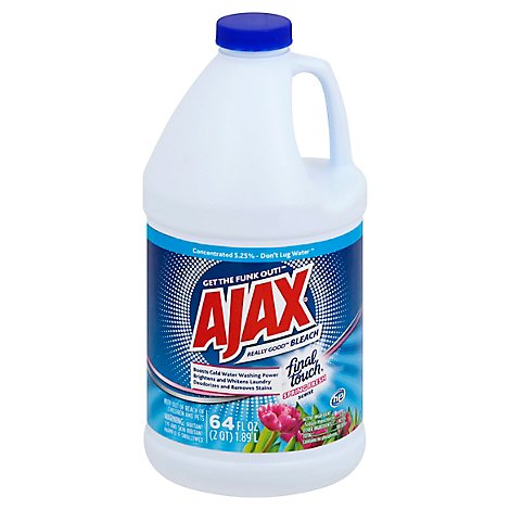 Ajax 5.25% Bleach 64 Oz - 64 Oz