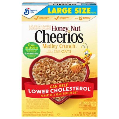 Cheerios Honey Nut Medley Crunch Cereal - 16.7 Oz
