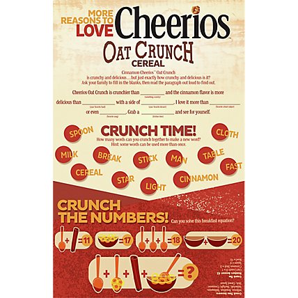 Cheerios Cinnamon Oat Crunch Cereal - 18.2 Oz - Image 6