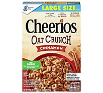 Cheerios Cinnamon Oat Crunch Cereal - 18.2 Oz