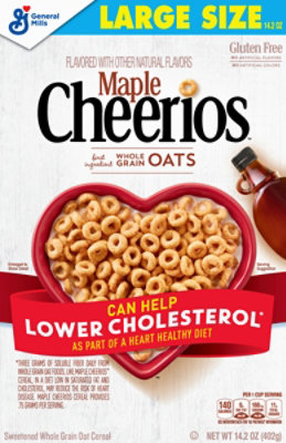 Cheerios Maple Cereal - 14.2 Oz - Image 2