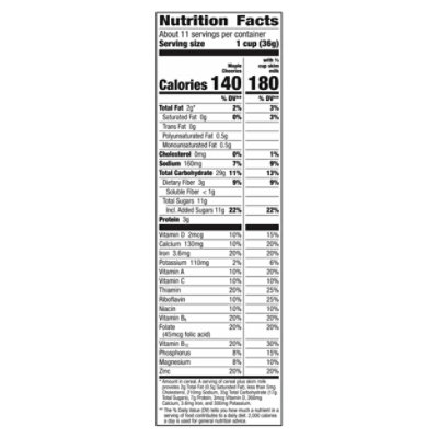 Cheerios Maple Cereal - 14.2 Oz - Image 4