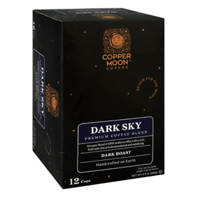 Copper Moon Coffee Cup Dark Sky - 12 Count