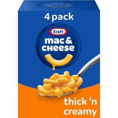 Kraft Thick 'n Creamy Mac & Cheese Macaroni and Cheese Dinner - 4 - 7.25 Oz - Image 1