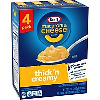 Kraft Thick n Creamy Macaroni & Cheese Dinner Box - 4-7.25 Oz - Image 3