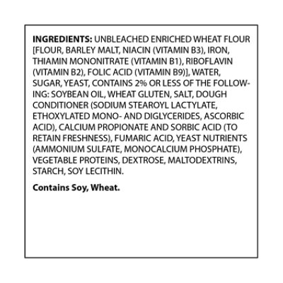 Lewis Bake Shop Hamburger Bun 1/2 Pack  4 Ct - 7.5 Oz - Image 4