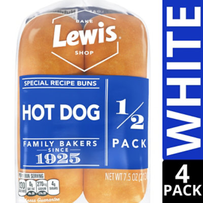 Lewis Bake Shop Hot Dog Bun - 7.5 Oz - Image 2