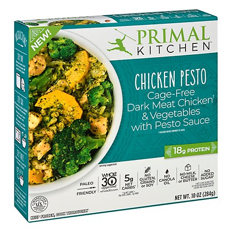 Primal Kitchen Chicken Pesto Bowl - 10 Oz