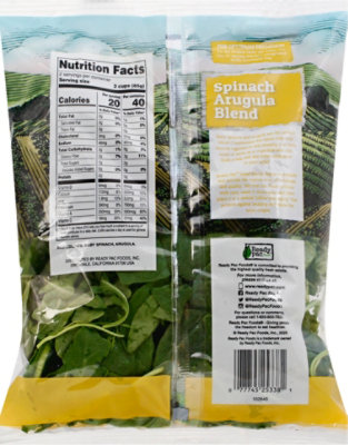 Ready Pack Spinach Arugula Blend - 6 Oz - Image 6