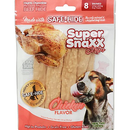 Super Snaxx Strips Chicken - 8 Count - Image 2