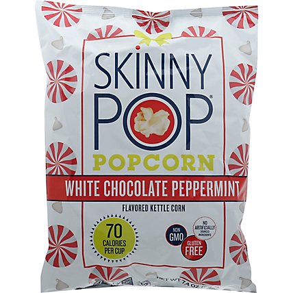 SkinnyPop Popcorn White Chocolate Peppermint - 7.4 Oz - Image 2