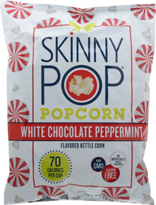 SkinnyPop Popcorn White Chocolate Peppermint - 7.4 Oz - Image 2