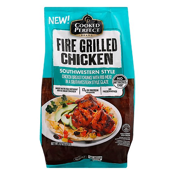 Cooked Perfect Southwestern Style Fire Grilled Chicken - 12 Oz.