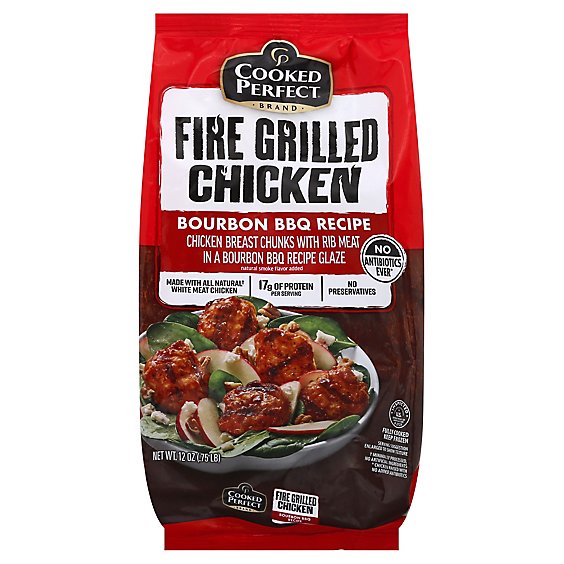 Cooked Perfect Bourbon Barbeque Fire Grilled Chicken - 12 Oz.
