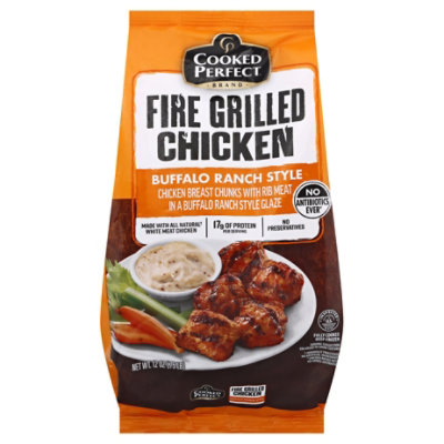 Cooked Perfect Buffalo Ranch Style Fire Grilled Chicken - 12 Oz.