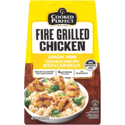 Cooked Perfect Lemon Herb Fire Grilled Chicken - 12 Oz. - Image 2