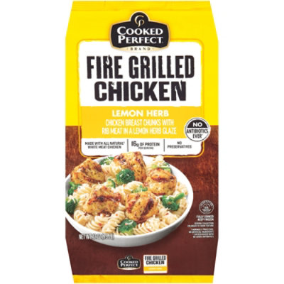 Cooked Perfect Lemon Herb Fire Grilled Chicken - 12 Oz.