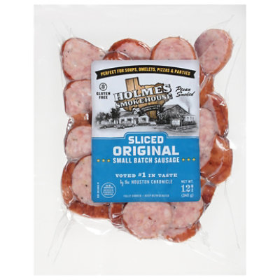 Holmes Original Sliced Sausage - 12 Count - Image 1