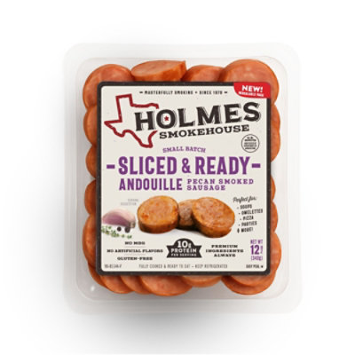 Holmes Andouille Sliced Sausage - 12 Count - Image 2