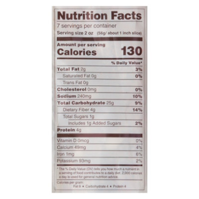 Izzio Artisan Bakery Take & Bake Lucky 7 Multigrain Bread - 14 Oz. - Image 4