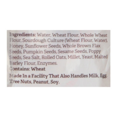 Izzio Artisan Bakery Take & Bake Lucky 7 Multigrain Bread - 14 Oz. - Image 5