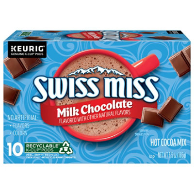 Swiss Miss Milk Chocolate Hot Cocoa Keurig Single Serve K Cup Pods - 10 Count - Image 4