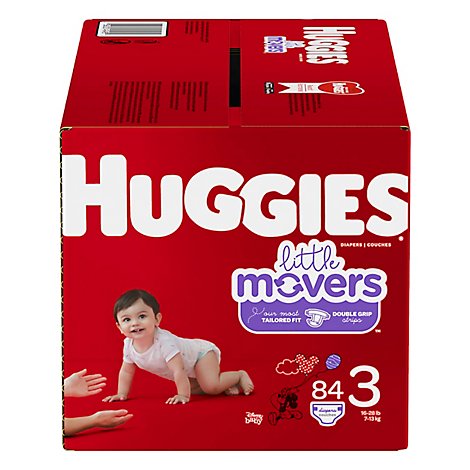 Huggies Little Movers Giga 3 - 84 Count