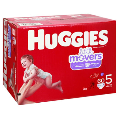  Huggies Little Movers Giga 5 - 60 Count 