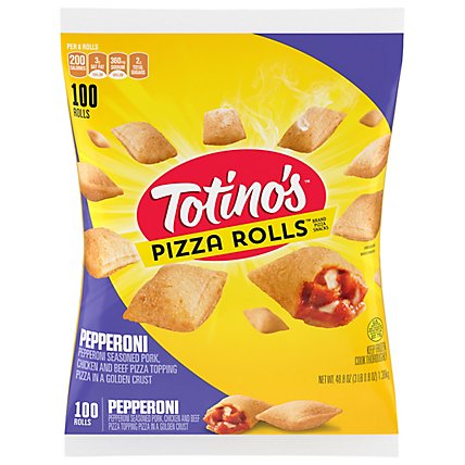Totinos Pepperoni Pizza Rolls 100 Count - 48.85 Oz - Image 2