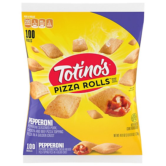 Totinos Pepperoni Pizza Rolls 100 Count - 48.85 Oz