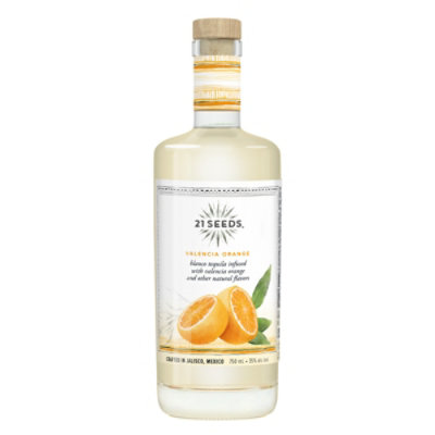 21 Seeds Valencia Orange Blanco Tequila - 750 Ml - Image 1