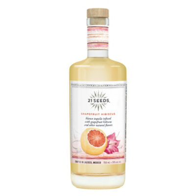 21Seeds Grapefruit Hibiscus Blanco Tequila - 750 Ml - Image 1