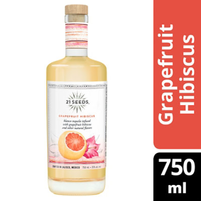 21Seeds Grapefruit Hibiscus Blanco Tequila 750 Ml Safeway