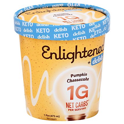 Enlightened Ice Cream Pumpkin Pint - 16 Fl. Oz. - Image 1