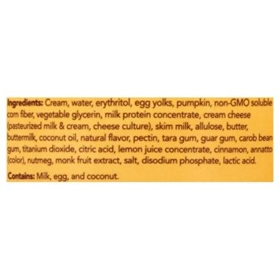 Enlightened Ice Cream Pumpkin Pint - 16 Fl. Oz. - Image 5