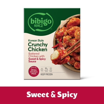 Bibigo Korean Style Crunchy Chicken Sweet & Spicy Sauce - 18 Oz. - Image 1