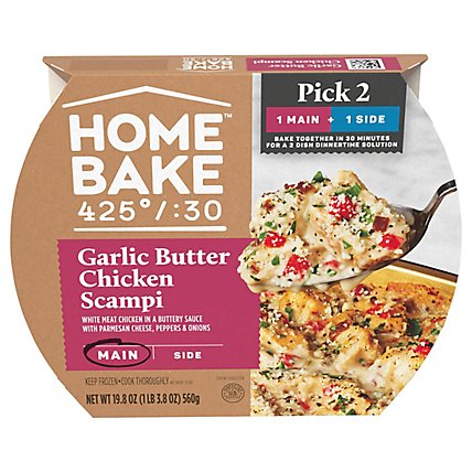Home Bake Garlic Butter Chicken Scampi - 19.8 Oz - Image 3