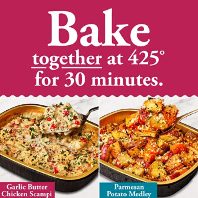 HomeBake 425°/:30 Garlic Butter Chicken Scampi Frozen Main - 19.8 Oz - Image 3