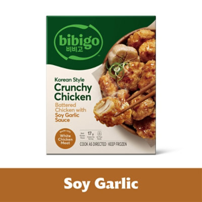 Bibigo Korean Style Crunchy Chicken with Soy Garlic Sauce - 18 Oz - Image 2