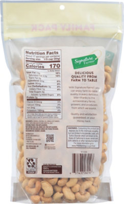 Roasted & Salted Whole Cashews With Sea Salt Prepackaged - 20 Oz. - Image 6