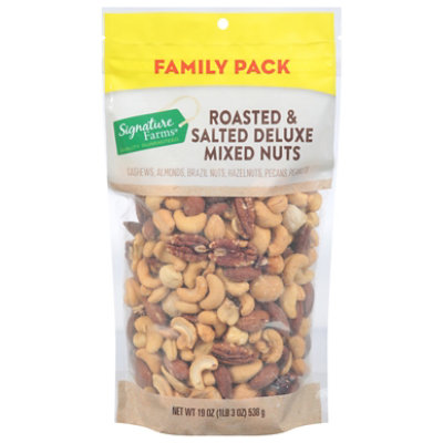 Deluxe Roasted & Salted Mixed Nuts Prepackaged - 19 Oz. - Image 3