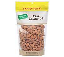 Raw Almonds Prepackaged - 21 Oz.