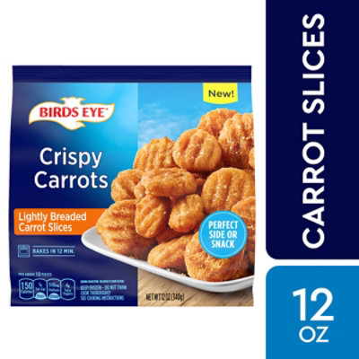 Birds Eye Crispy Lightly Breaded Frozen Carrots - 12 Oz - Image 1