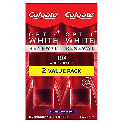 Colgate Optic White Renewal Toothpaste - 2-3 Oz - Image 3