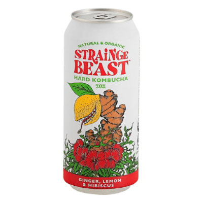 Strainge Beast Kombucha In Cans - 16 Fl. Oz. - Image 3